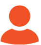 icon person orange