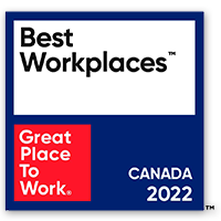 Best Workplaces™ Canada 2022 - Great place to work. 