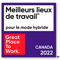 Meilleurs lieux de travail™ pour le travail hybride – 2022 