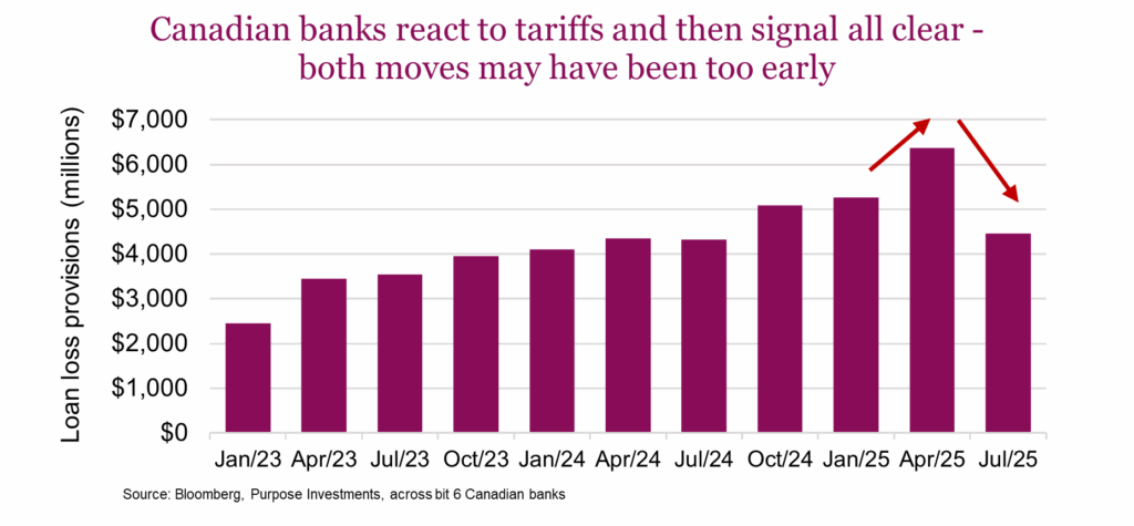 Canadian banks react to tariffs and then signal all clear - both moves may have been too early