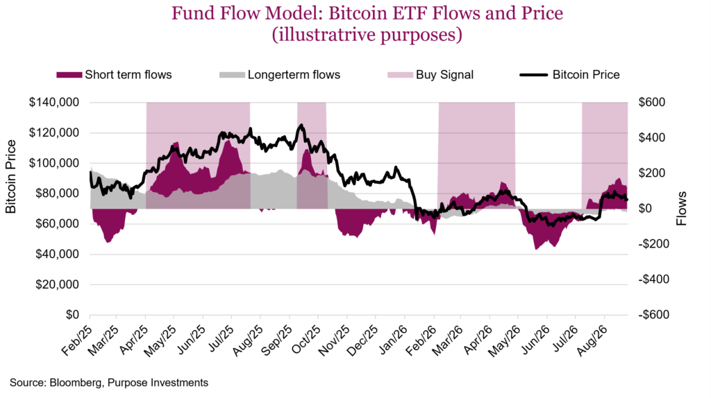 Fund Flow Model - Bitcoin ETF Flows and Price